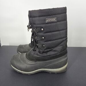 Ranger Men's Size 6 Winter Boots Black Tundra II Waterproof Insulated Snow